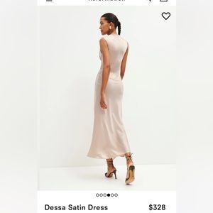 Reformation Dessa Satin Dress - SOLD OUT Everywhere